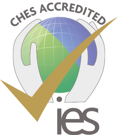 Accreditation logo from CHES (Committee of Heads of Environmental Sciences)