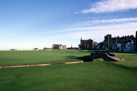 Swilcan Bridge on Old Course